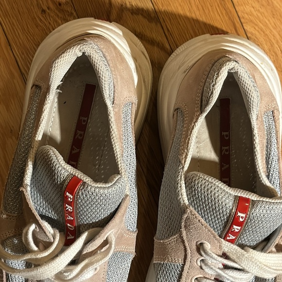 Prada sneakers size 37 1/2 - Picture 3 of 8
